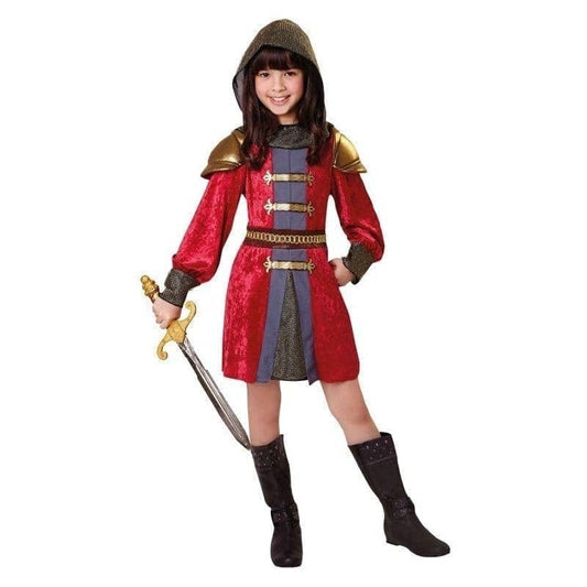 Knight Princess Childrens Costume 1