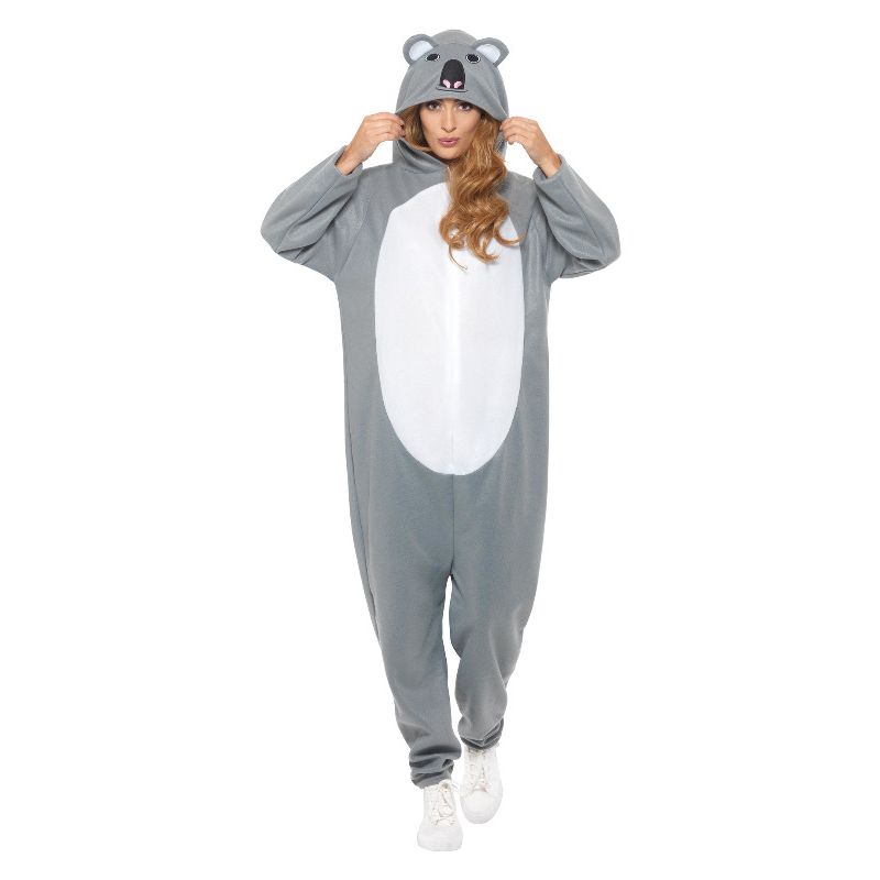 Koala Bear Costume Grey Adult_1