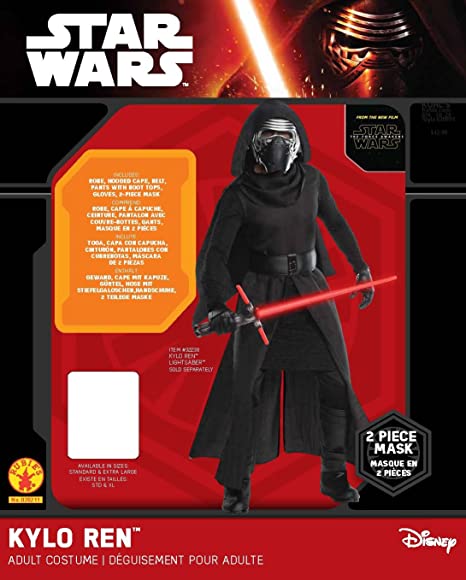 Kylo Ren Adult Costume Collectors Edition Star Wars Kylo Ren Adult Costume Collectors Edition Star Wars
