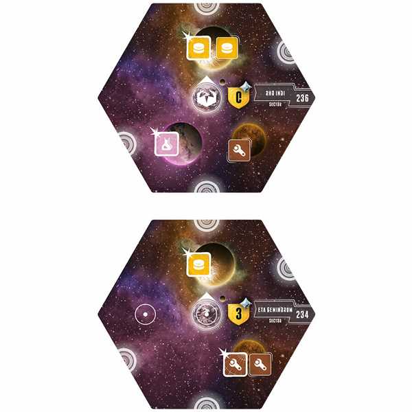 Outcasts Species Pack Eclipse 2nd Dawn for the Galaxy Board Game by Lautapelit fi 2