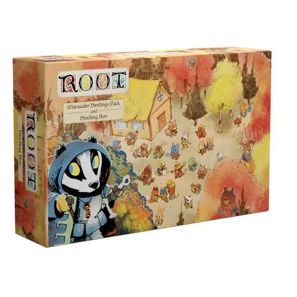Root Marauder Hirelings Pack and Hireling Box Board Game by Leder 1