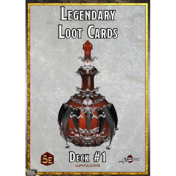 Legendary Loot Cards: Deck #1 (5E)