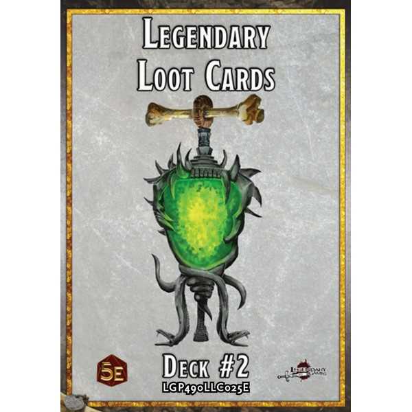 Legendary Loot Cards: Deck #2 (5E)