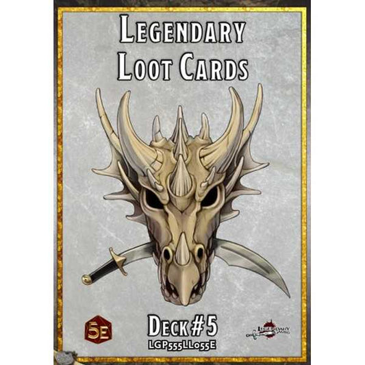 Legendary Loot Cards: Deck #5 (5E) 1