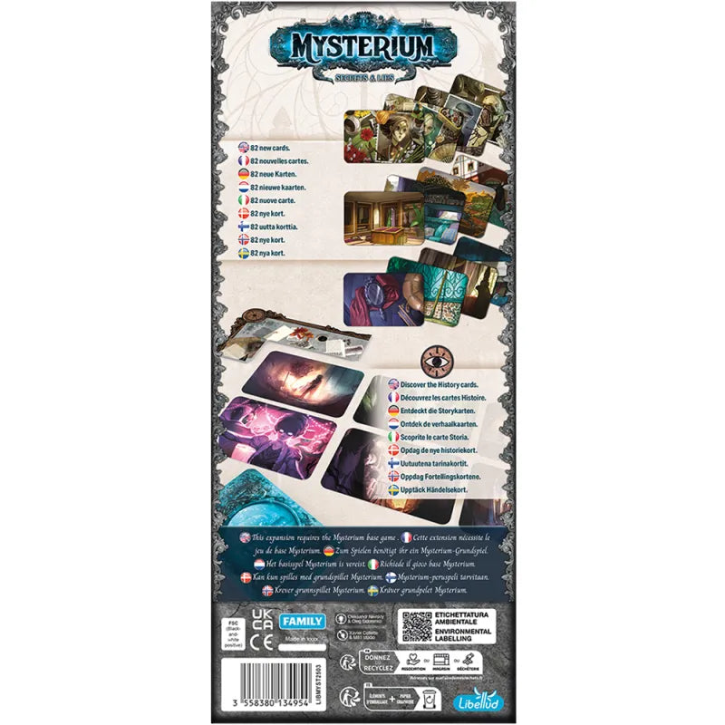 Mysterium Refresh Ext Secrets and Lies ML Board Game Expansion