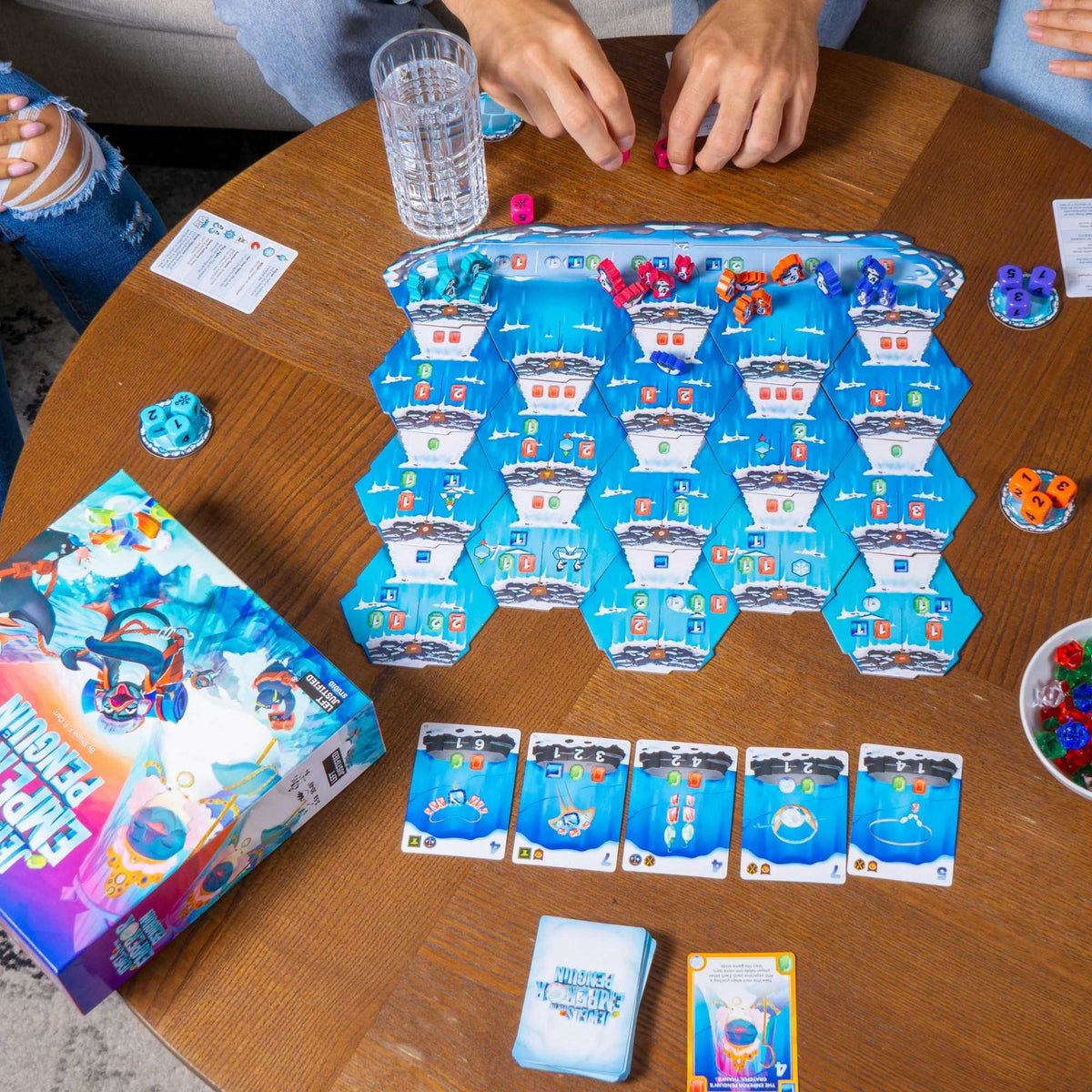 Jewels for the Emperor Penguin Board Game by Flood Gate 2
