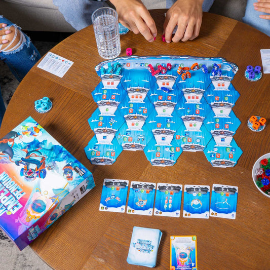 Jewels for the Emperor Penguin Board Game by Flood Gate 2