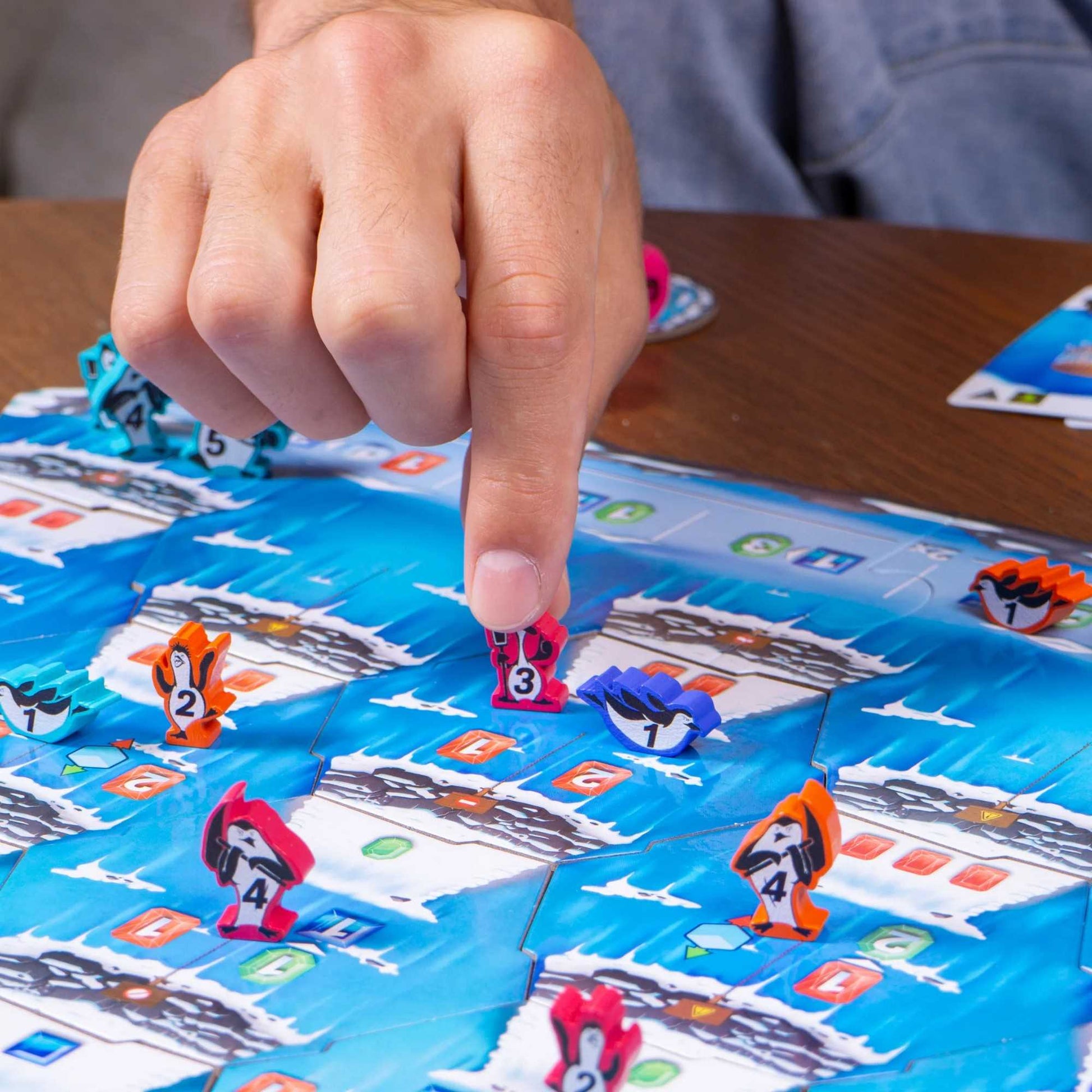 Jewels for the Emperor Penguin Board Game by Flood Gate 4