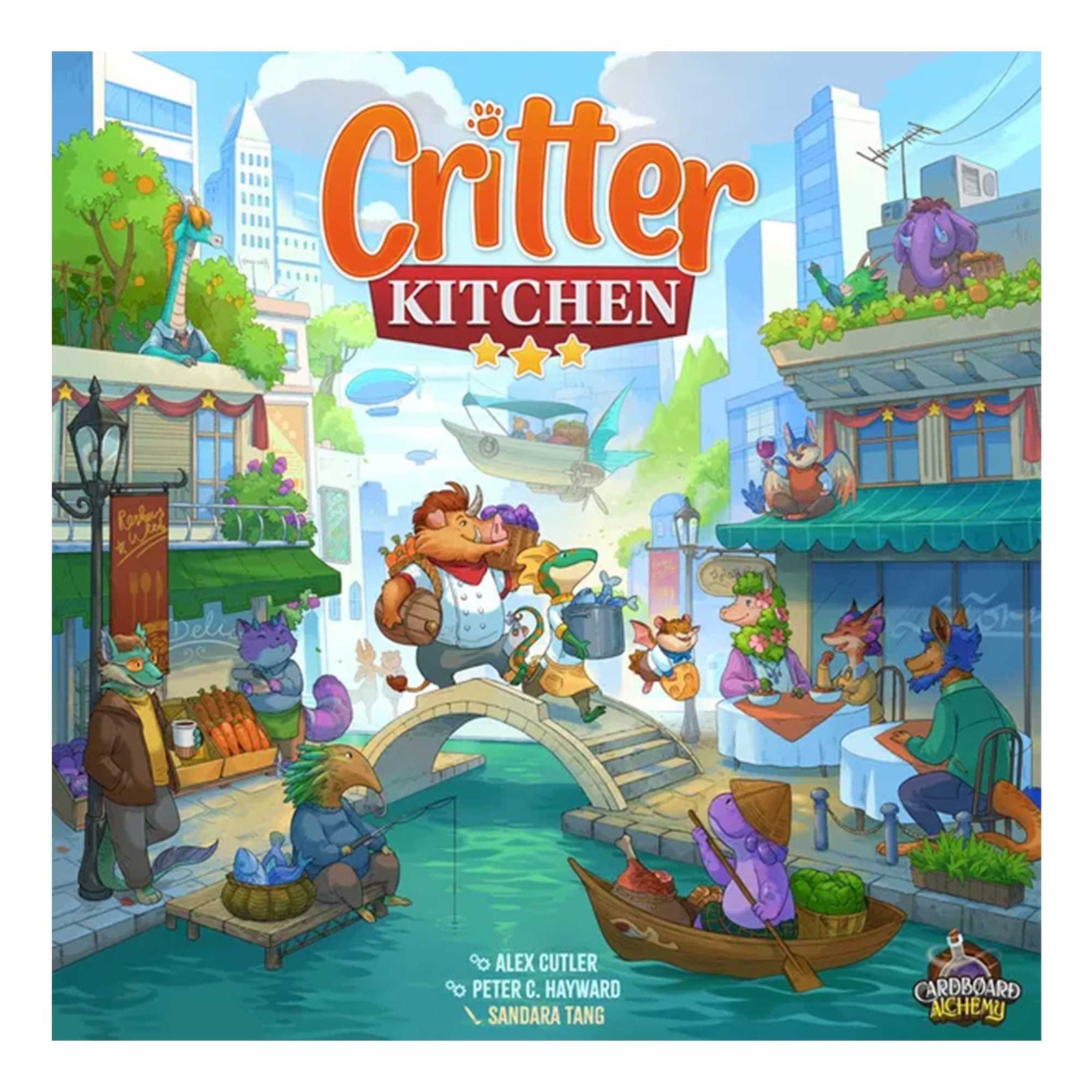 Critter Kitchen Board Game by Lucky Duck Games 1