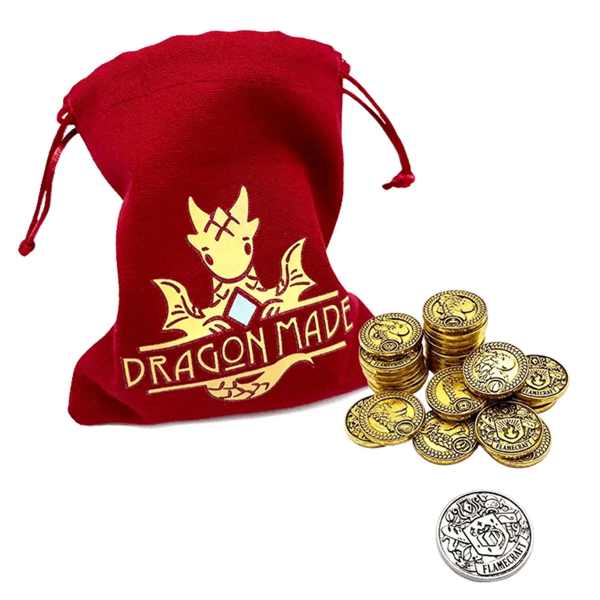 Flamecraft Metal Coins Series 2 Board Game by Lucky Duck Games 1