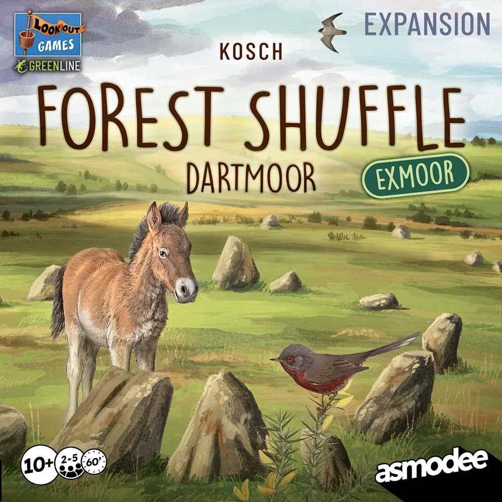 Forest Shuffle Dartmoor Exmoor Board Game Expansion