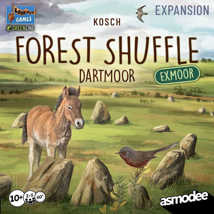 Forest Shuffle Dartmoor Exmoor Board Game Expansion