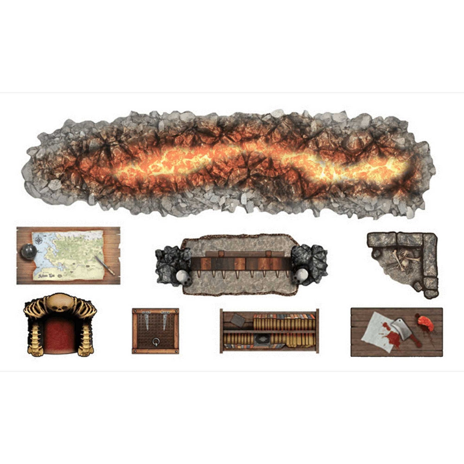 Scenery Add-Ons for RPG Battle Mats 2