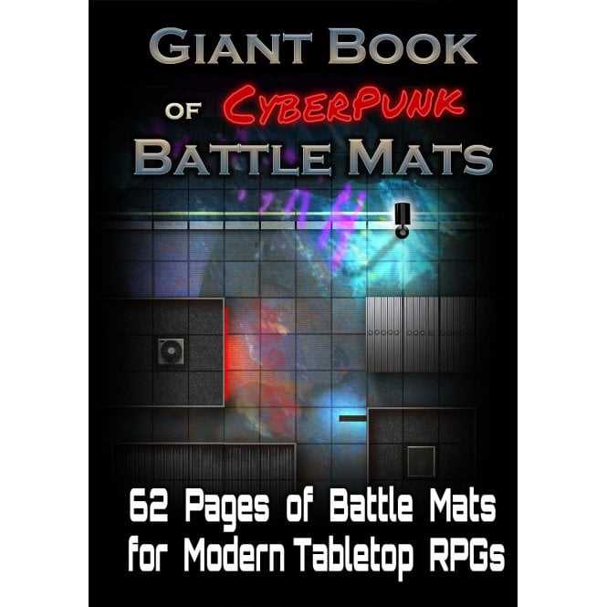 The Giant Book of Cyberpunk Battle Mats 1