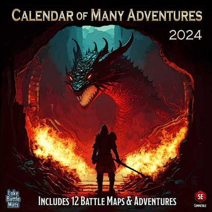 Calendar of Many Adventures 2024 1