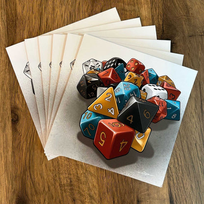 RPG Greeting Cards (Pack of 12 – 2 Designs) 1