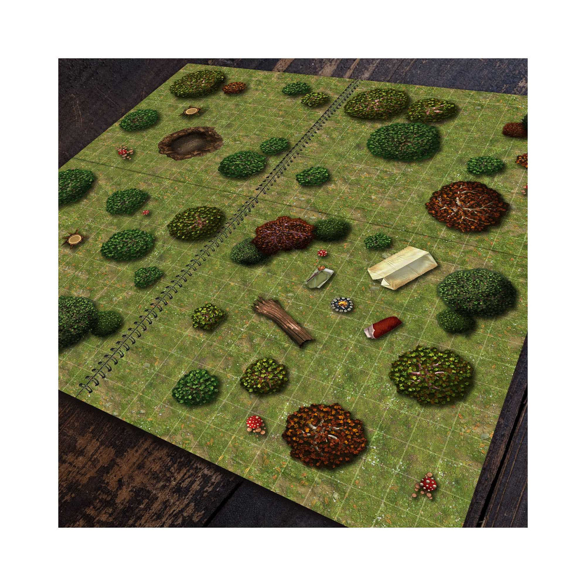The Terrain Set Set of 2 Battle Map Books with Scenery Stickers Roleplaying Game by Loke Battlemats 3