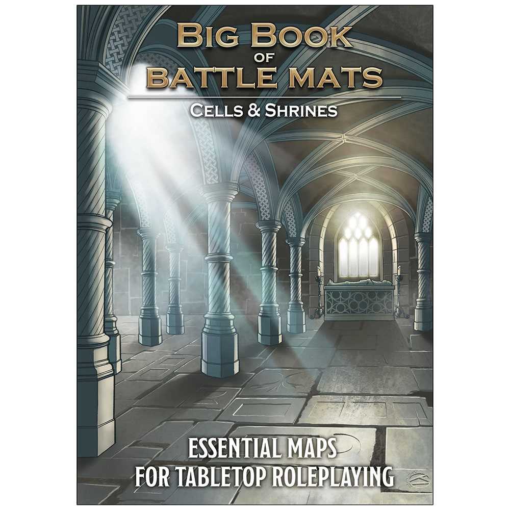 Cells and Shrines Big Book of Battle Mats Roleplaying Game by Loke Battlemats 1