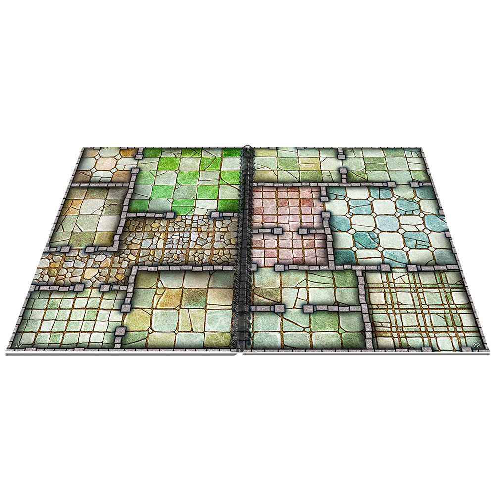 Cells and Shrines Big Book of Battle Mats Roleplaying Game by Loke Battlemats 2