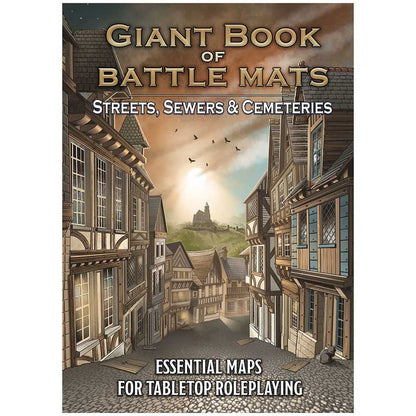 Giant Book of Battle Mats: Streets, Sewers & Cemeteries 1