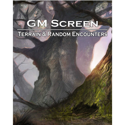 GM Screen: Terrain & Random Encounters 1