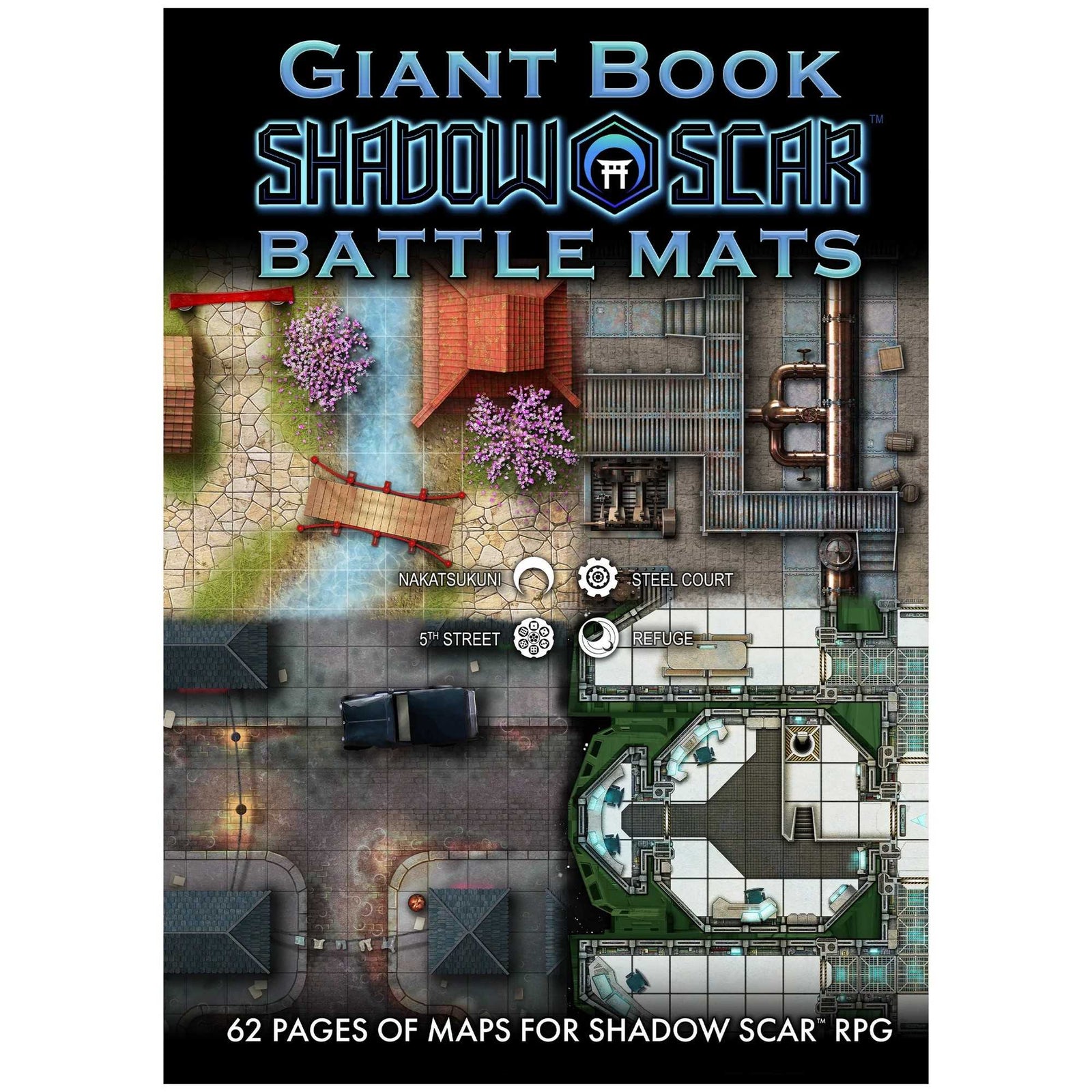 Giant Book of Shadow Scar Battle Mats 1
