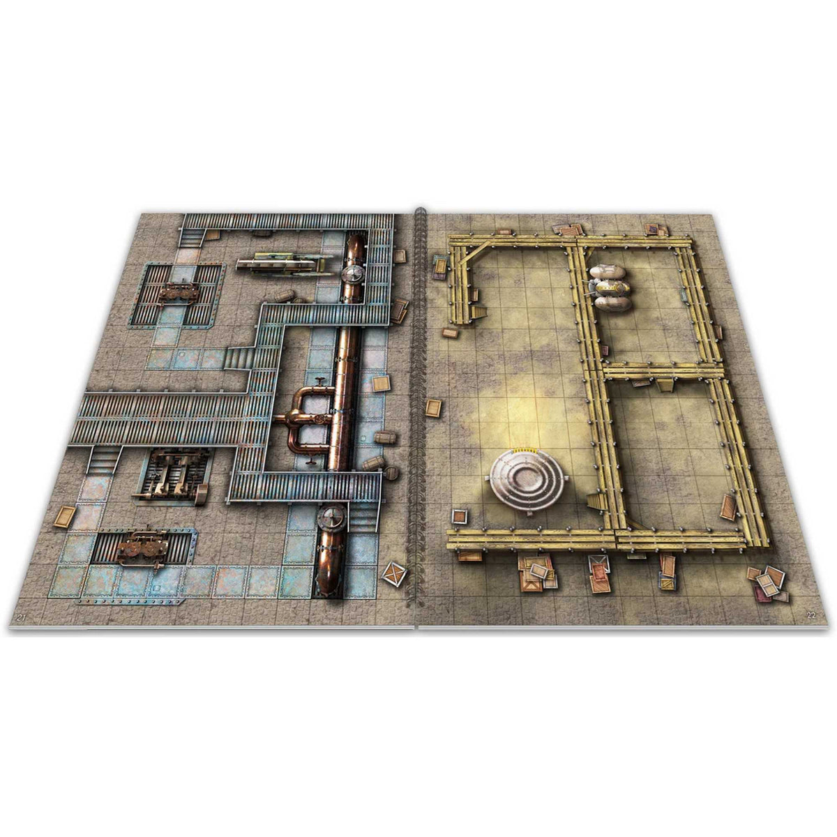 Giant Book of Shadow Scar Battle Mats 3