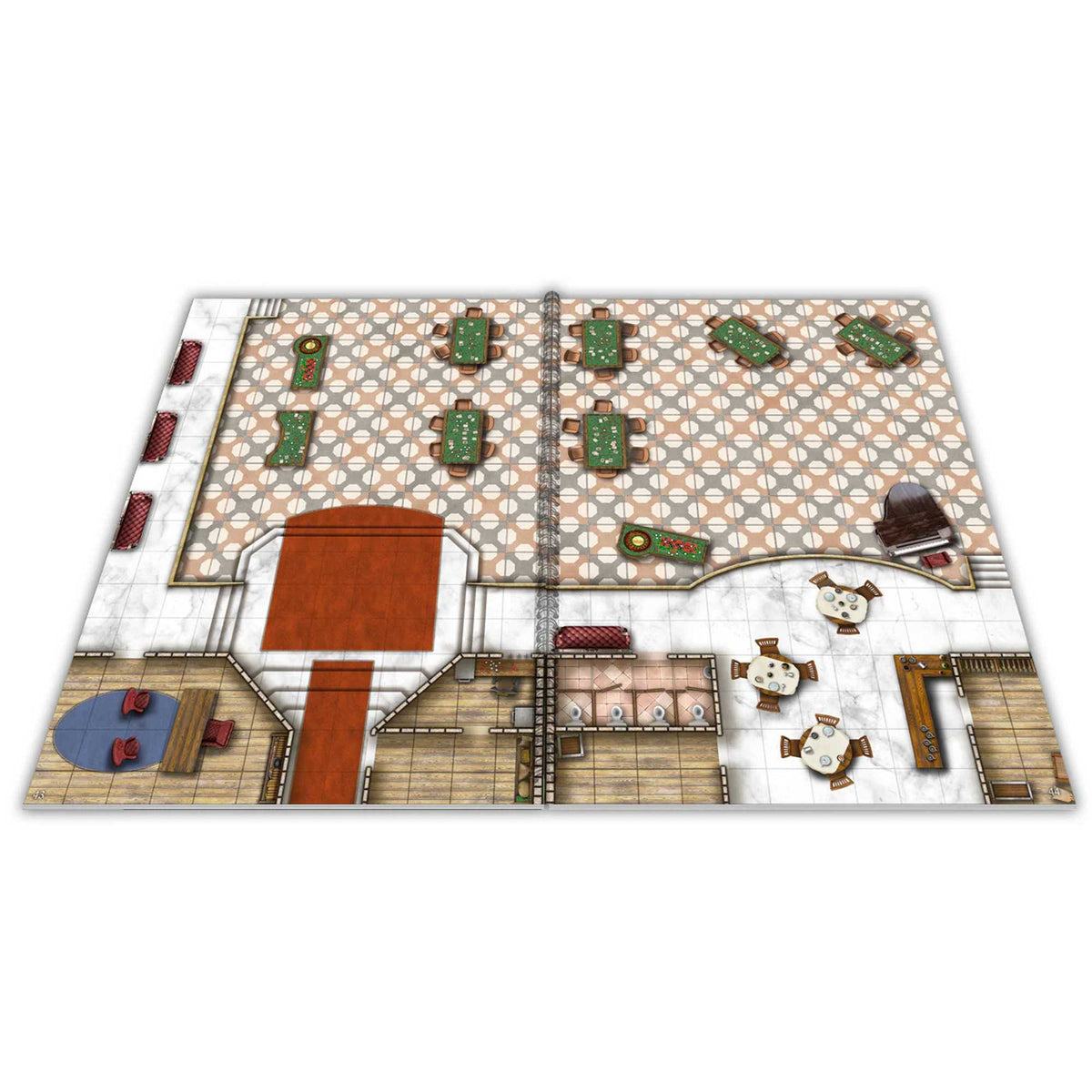 Giant Book of Shadow Scar Battle Mats 5
