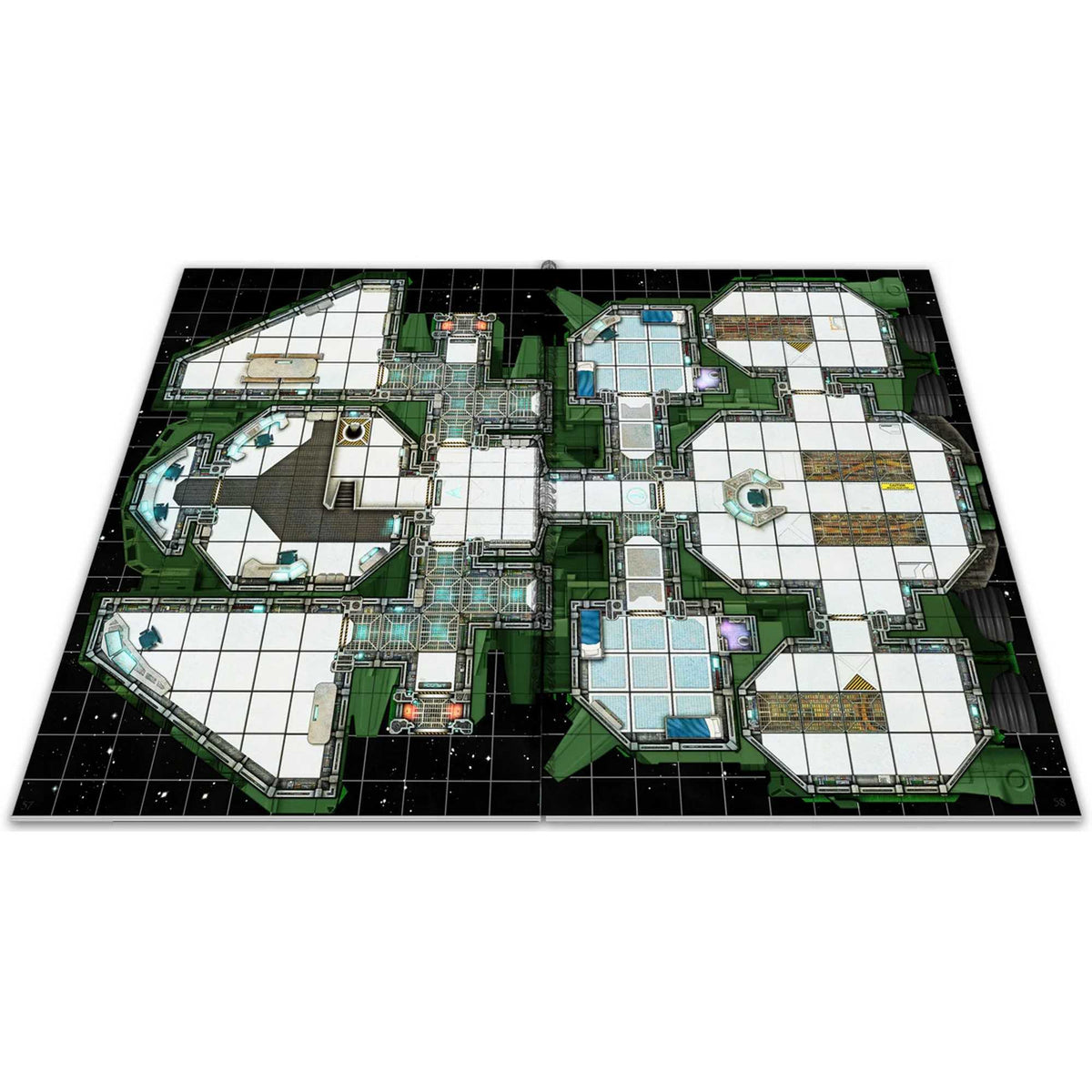 Giant Book of Shadow Scar Battle Mats 6