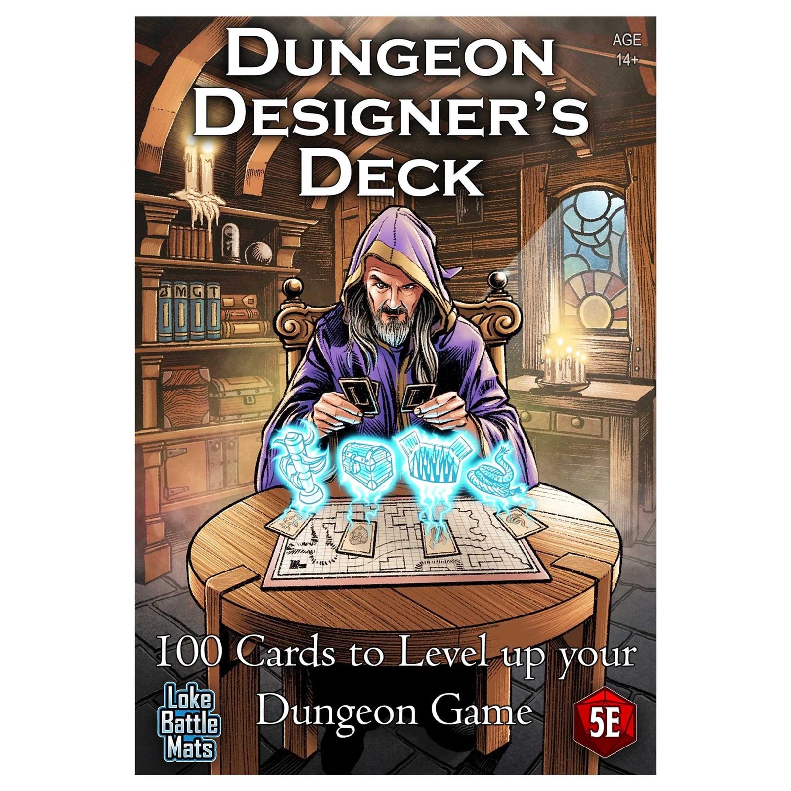 Dungeon Designers Deck Roleplaying Game by Loke Battlemats 1