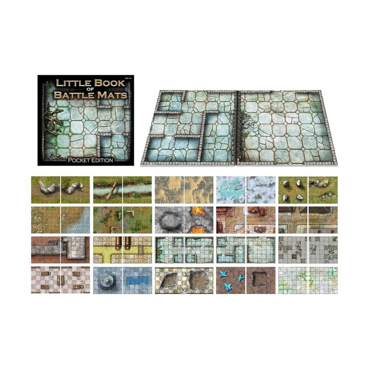 Little Book of Battle Mats Pocket Edition Roleplaying Game Accessory