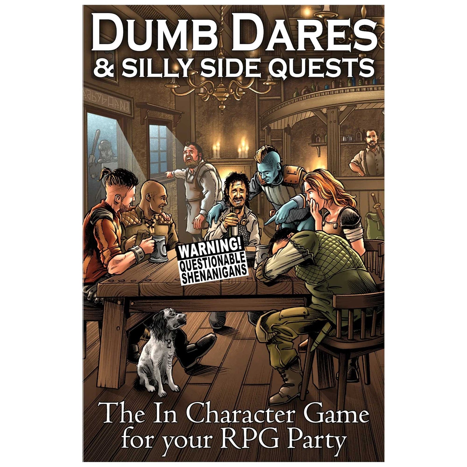 Dumb Dares and Silly Side Quests The In Character Game for your RPG Party Roleplaying Game by Loke Battlemats 1