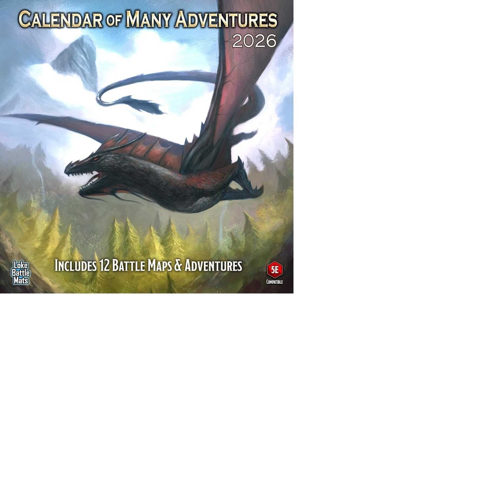 Calendar of Many Adventures 2026 1