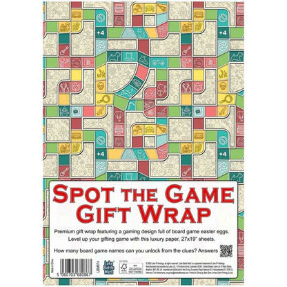 Spot the Game Gift Wrap Pack of 5 Sheets Gaming Accessory by Loke Battlemats 1
