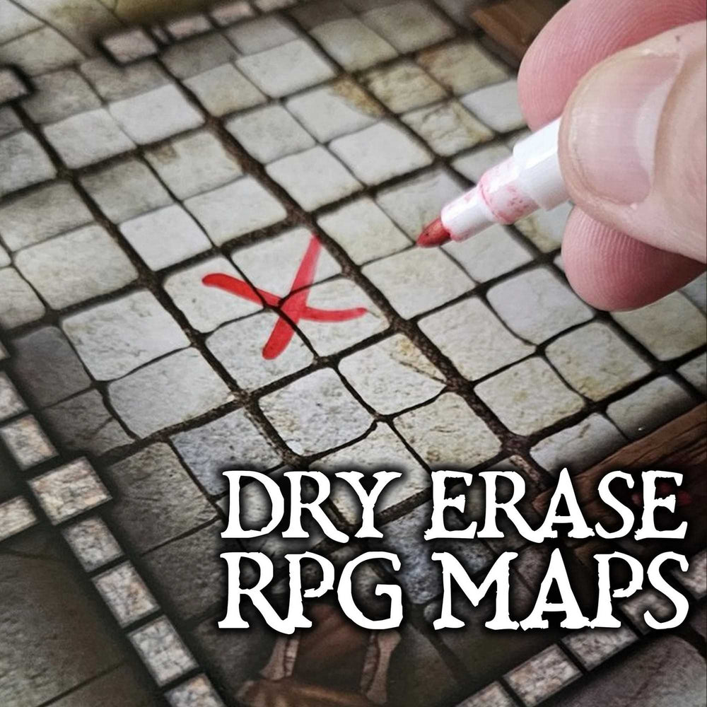 Essential RPG Battle Maps Dungeon Set Roleplaying Game Accessory