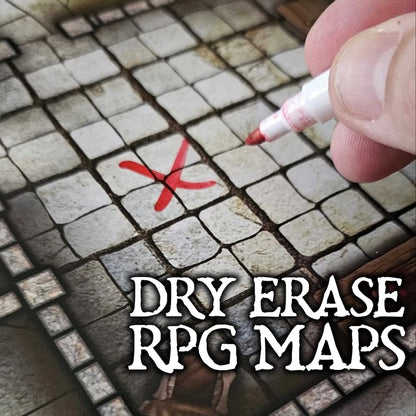 Essential RPG Battle Maps Dungeon Set Roleplaying Game Accessory