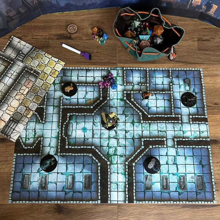 Essential RPG Battle Maps Dungeon Set Roleplaying Game Accessory