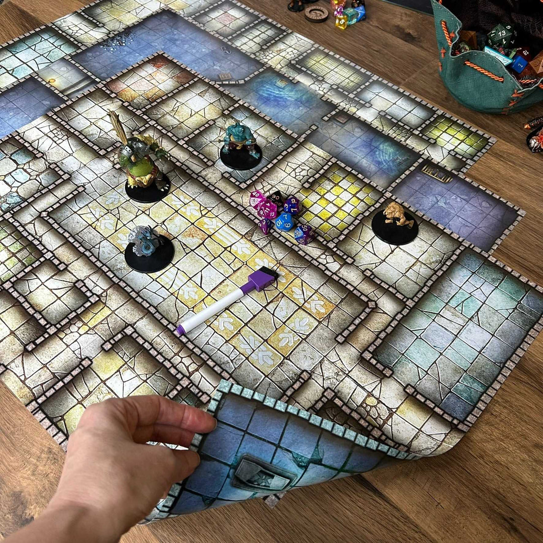 Essential RPG Battle Maps Dungeon Set Roleplaying Game Accessory