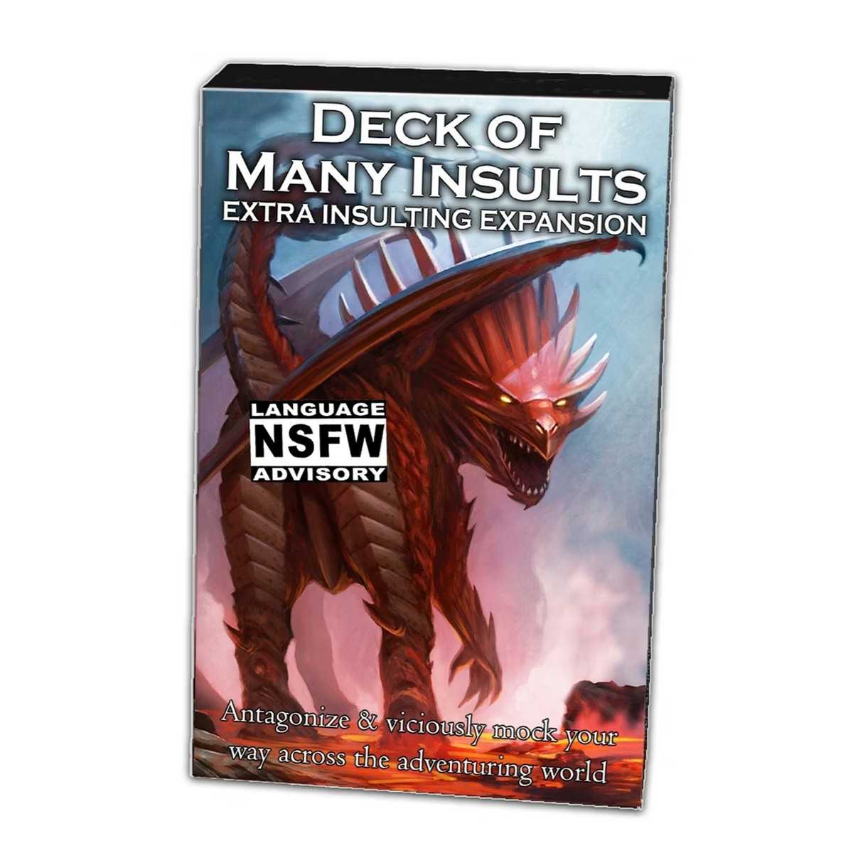 Extra Insulting Expansion Deck of Many Insults Roleplaying Game by Loke Battlemats 1