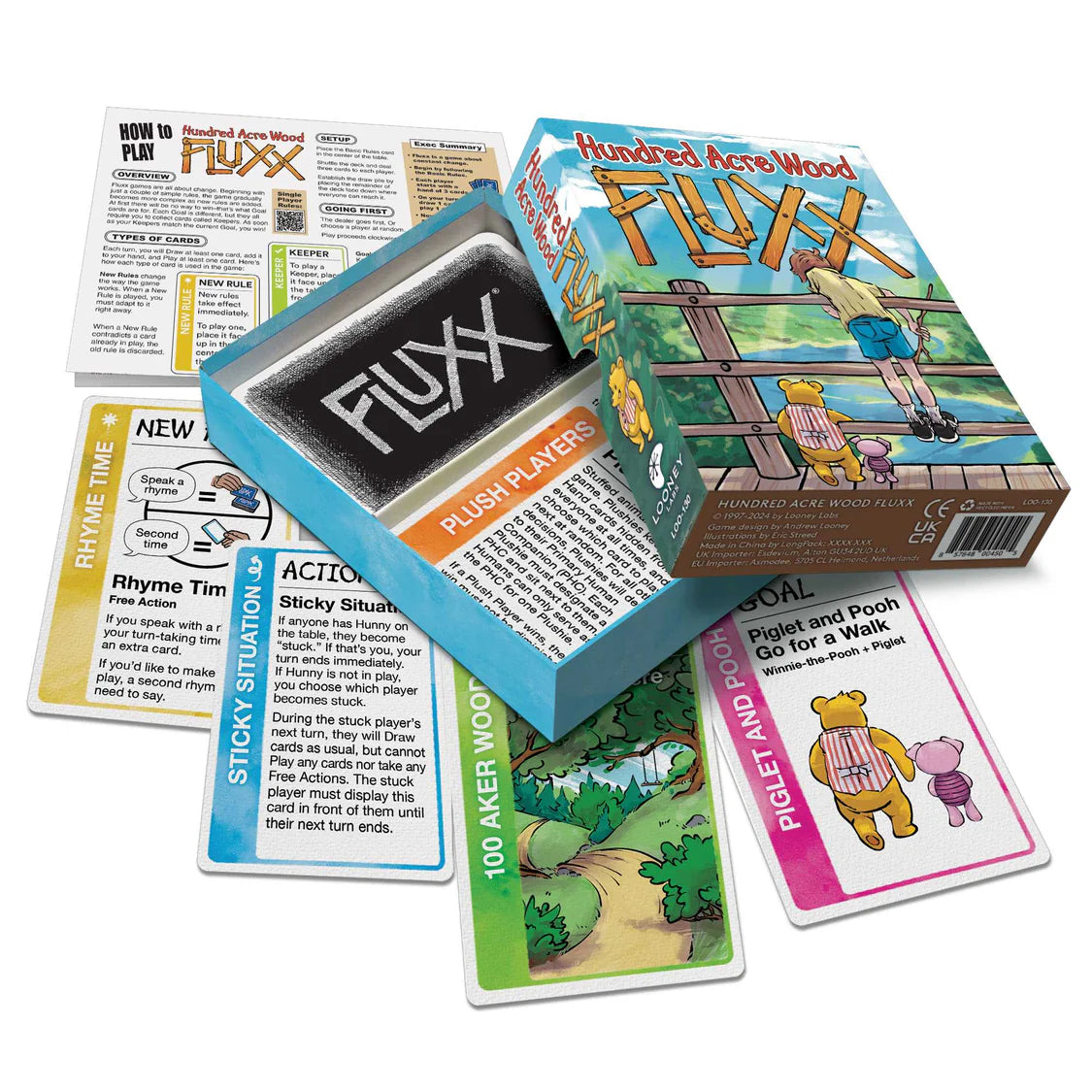 Hundred Acre Wood Fluxx Board Game