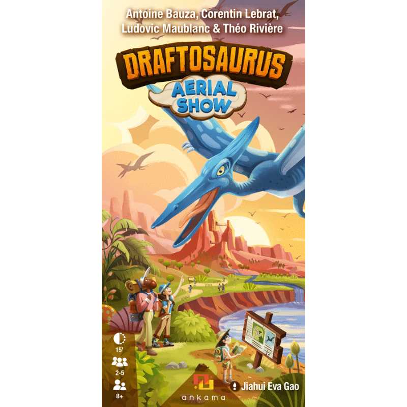 Draftosaurus Aerial Show Board Game by Ankama 1