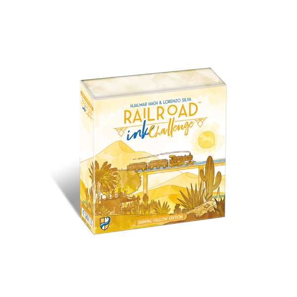 Railroad Ink Challenge Shining Yellow Edition Dice Set 1