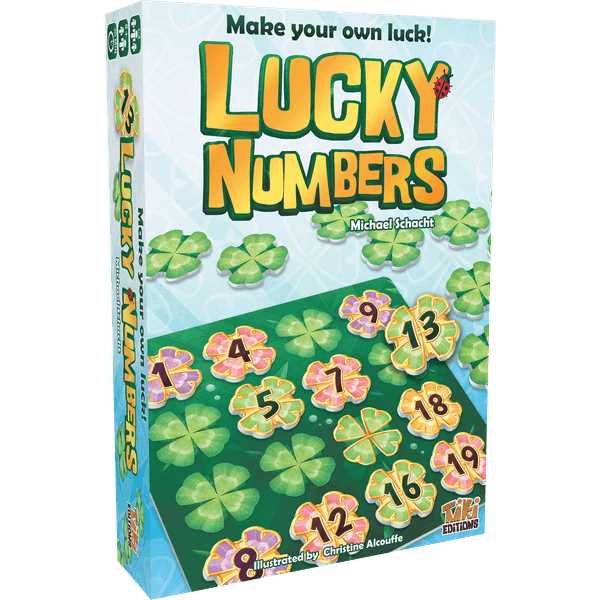 Lucky Numbers Board Game by Holy Grail Games 1