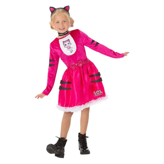 L.O.L Surprise Countess Kitty Costume Child Pink 1