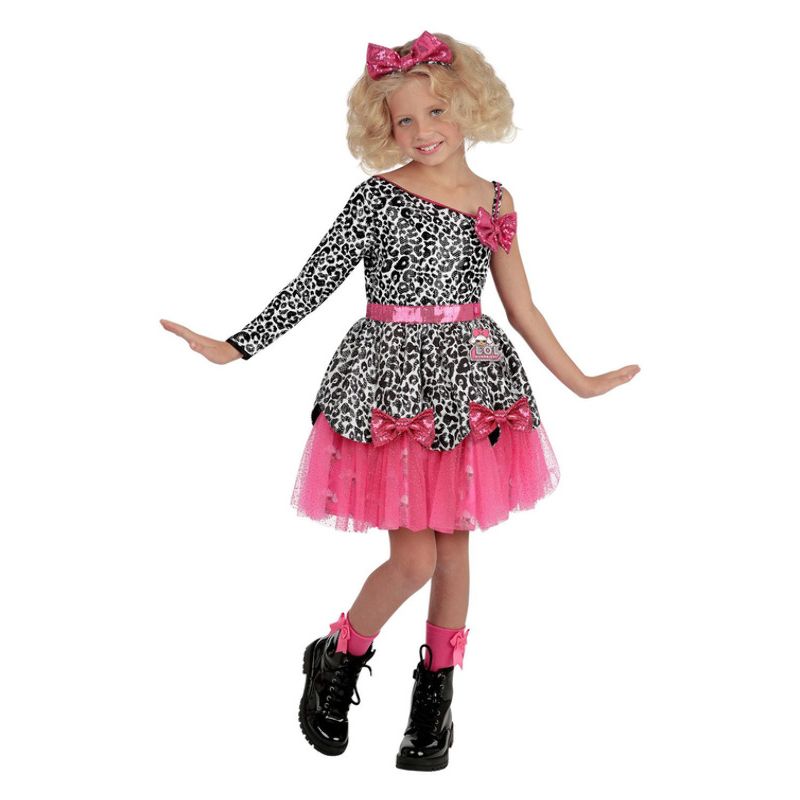 L.O.L Surprise! Deluxe Diva Costume Child Black Pink White_1