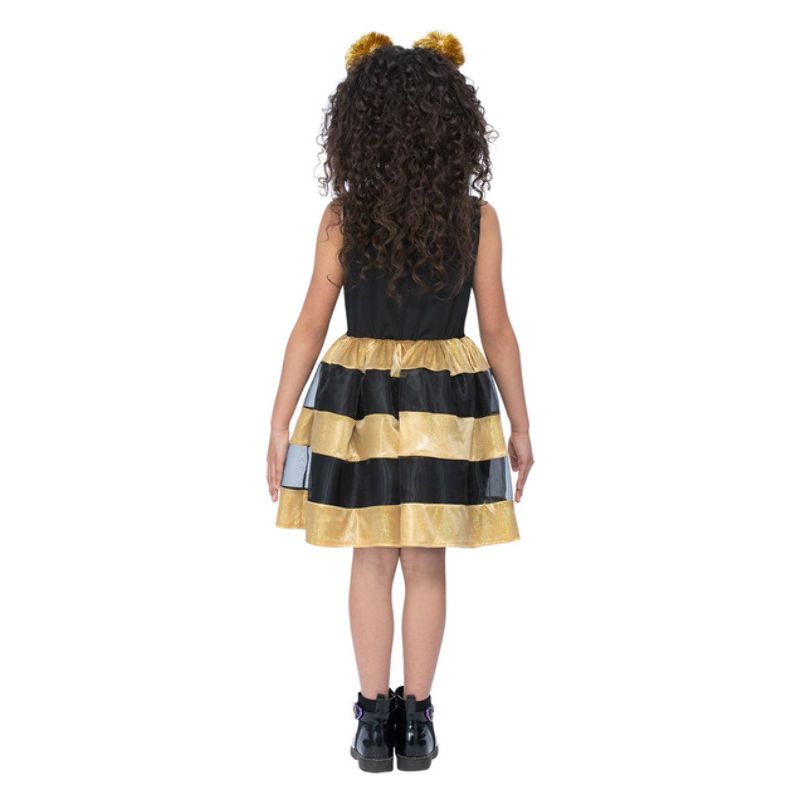 L.O.L Surprise Queen Bee Costume Black Gold Dress 2