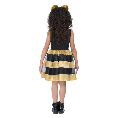 L.O.L Surprise Queen Bee Costume Black Gold Dress 2