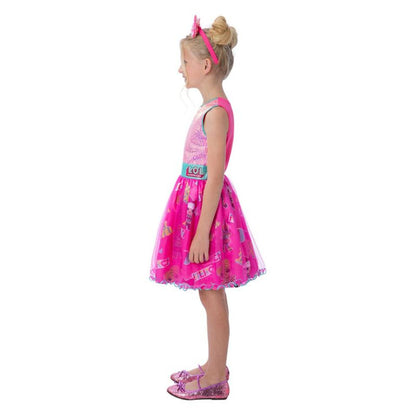 L.O.L Surprise Next Level Character Costume Child Pink Turquoise 3