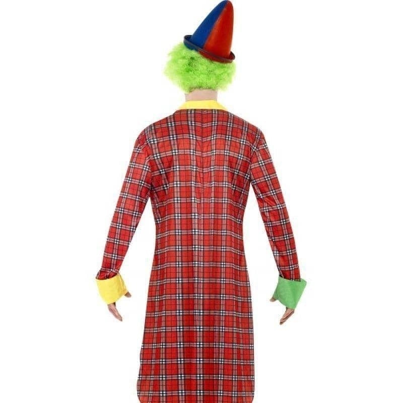La Circus Deluxe Clown Costume Adult Red Green Yellow_2