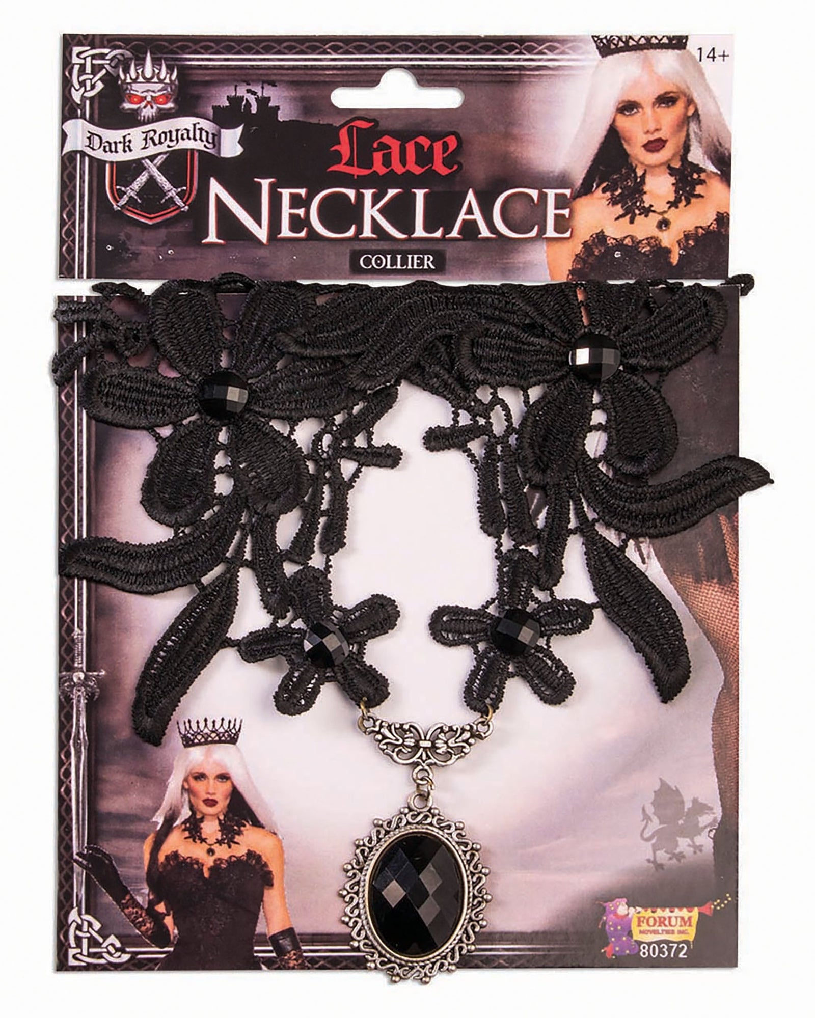 Lace Necklace Dark Royalty 1